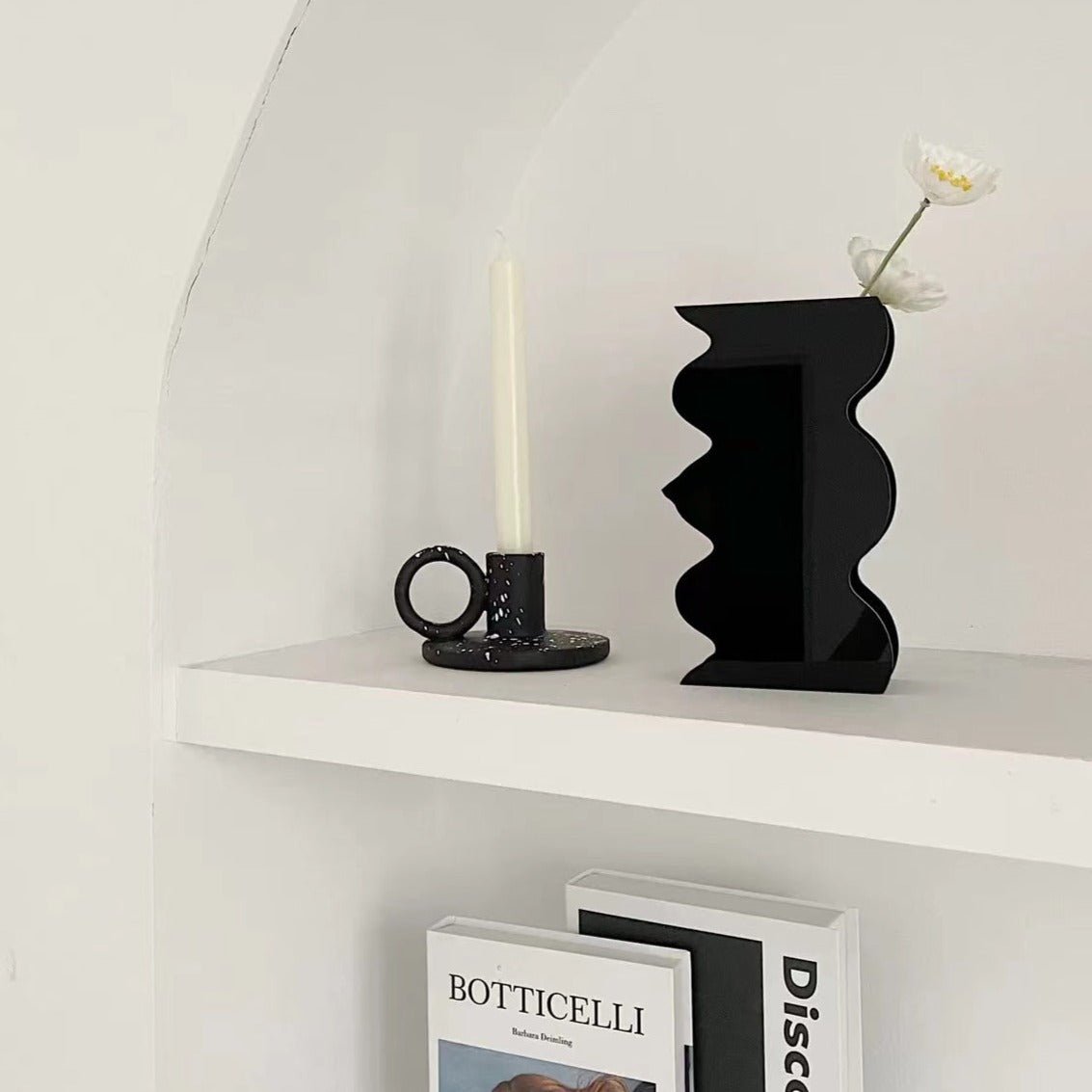 INK SPLASH CANDLE HOLDER SET