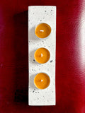 Reversible Terrazzo candle holder and incense burner