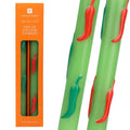 Green Chilli Taper Candles - 2 Pack