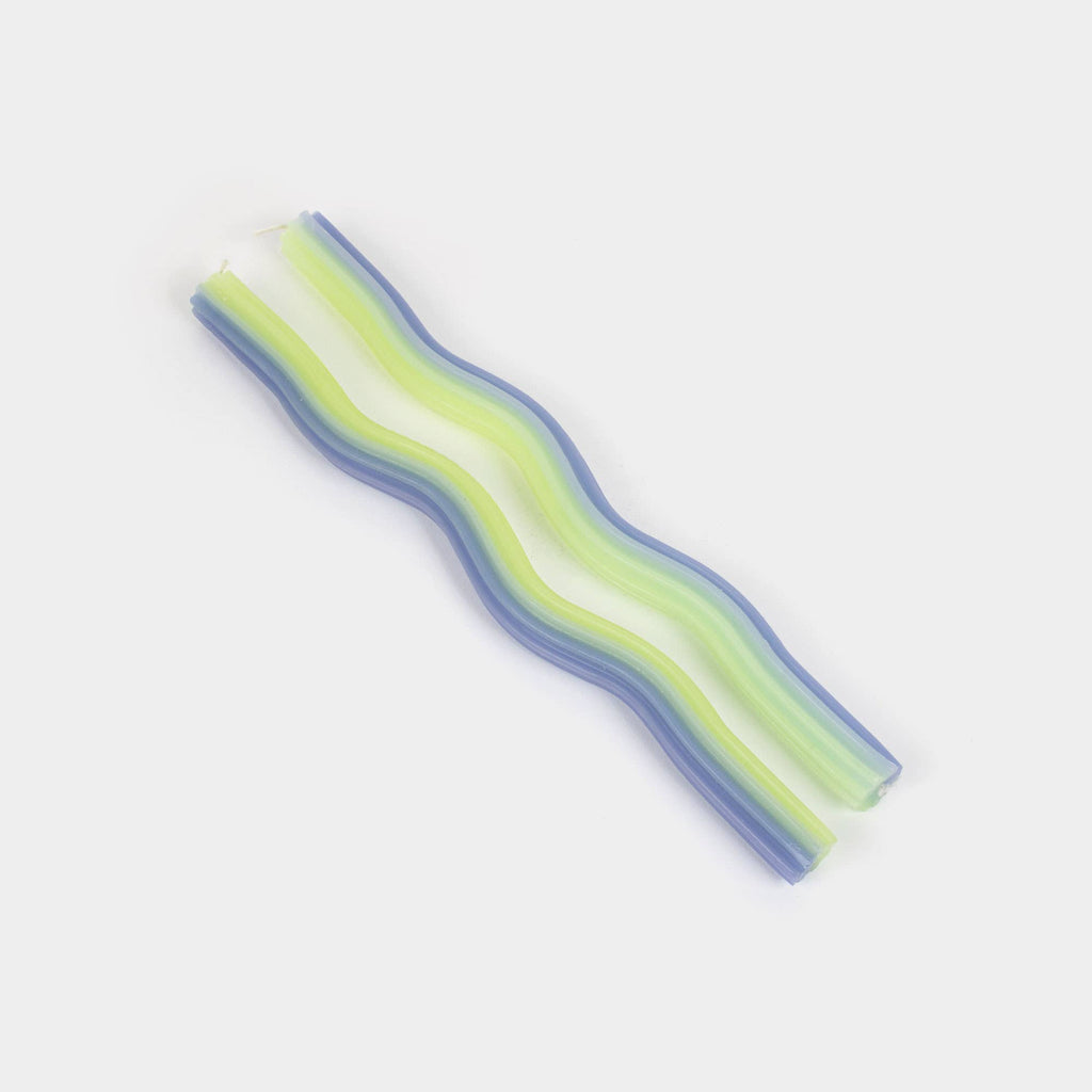 Wiggle Candles - Lavender & Green
