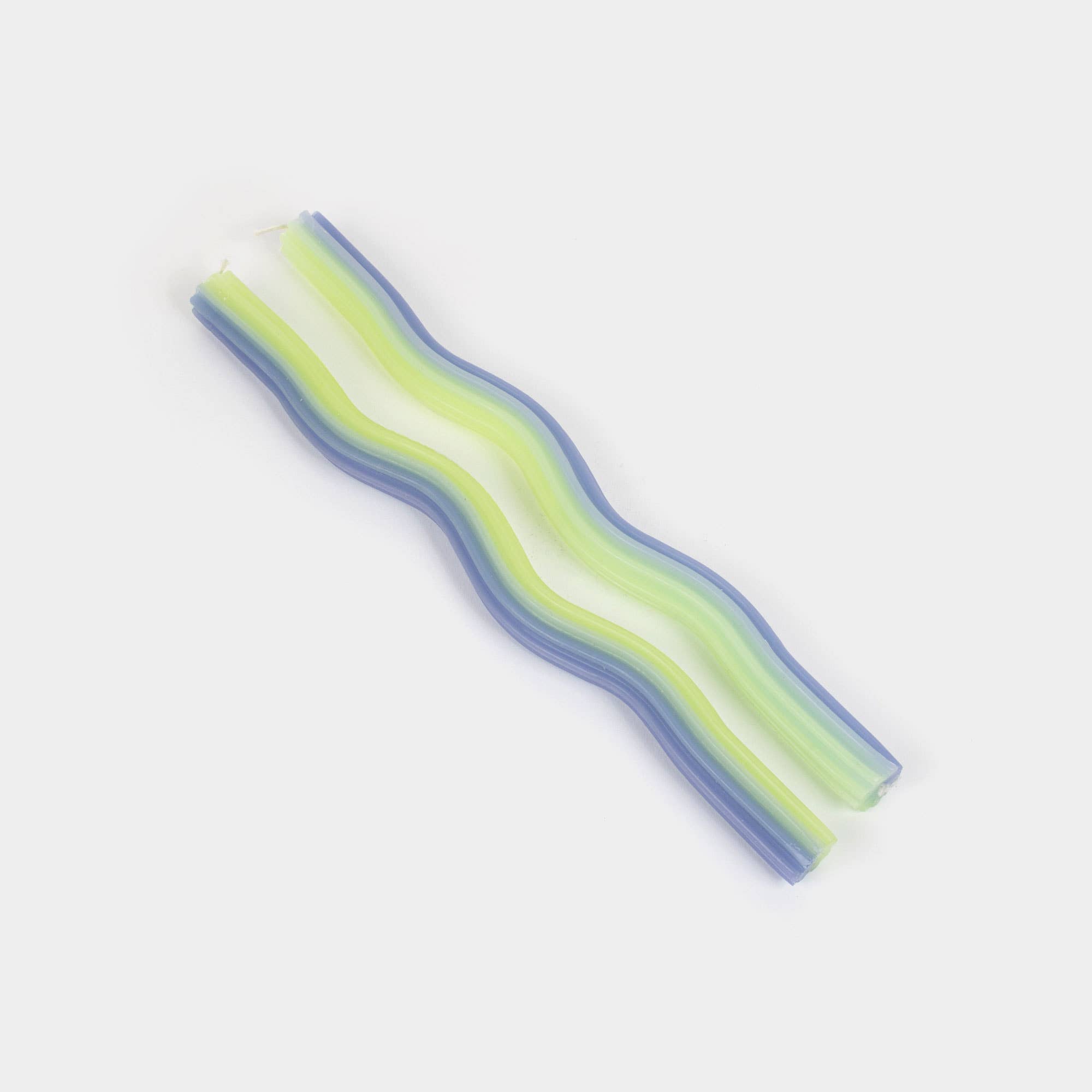 Wiggle Candles - Lavender & Green