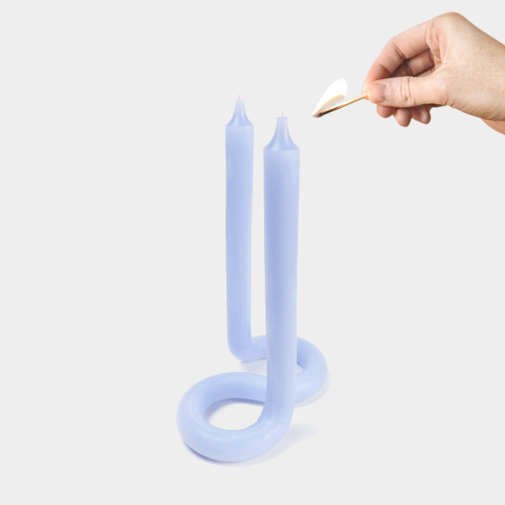 Twist Double Candle Sticks