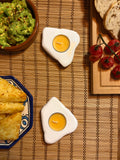 EGG TEA LIGHT HOLDER - SET OF TWO