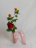 Twist Flower Vase: Pink
