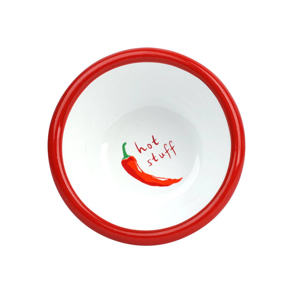 Chilli Enamel Dip and snack Bowl